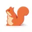 Tenderleaf Wooden Animals Red Squirrel